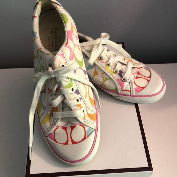 Coach Shoes - COACH Sneakers-Great for Summer!!
